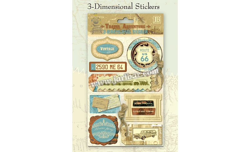 3-dimensional stickers 2