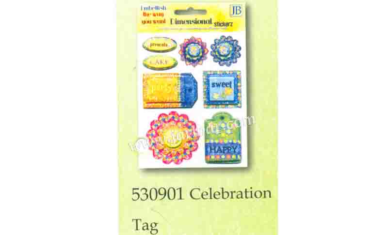 530901 celebration tag