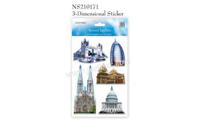 NS210171 3-Dimensional sticker