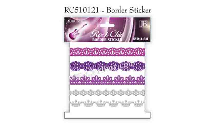RC510121 Border sticker