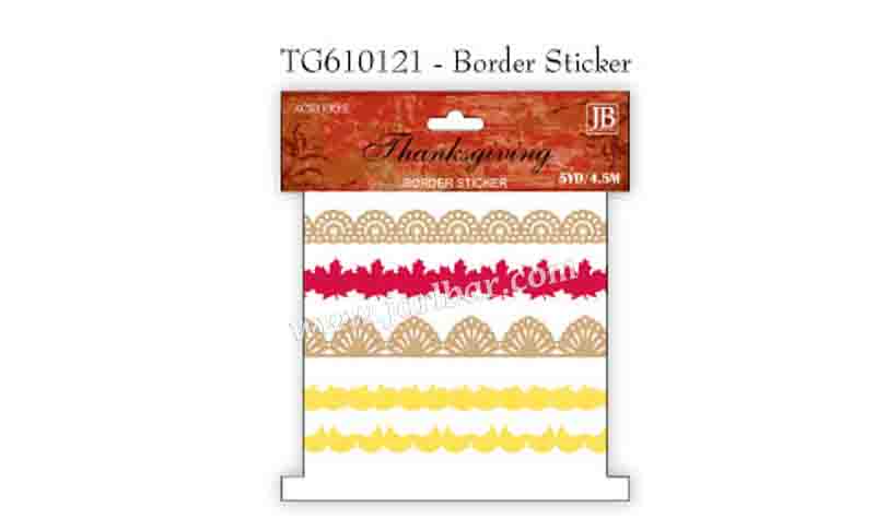 TG610121-Border sticker