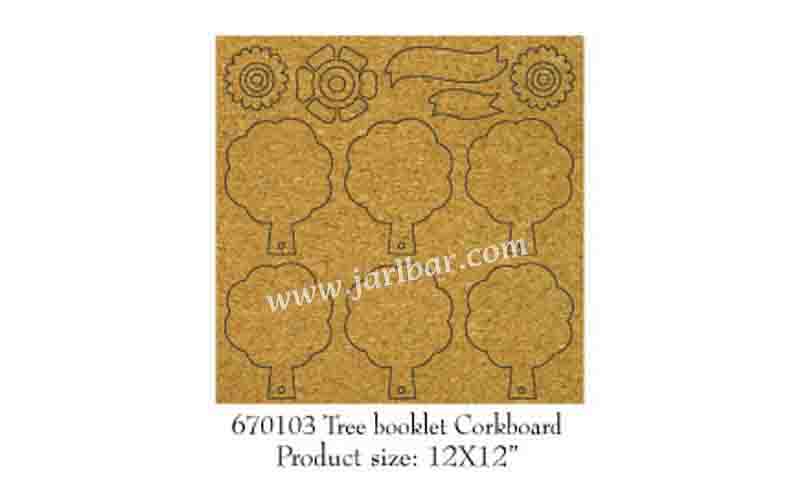 670103 Tree booklet Corkboard
