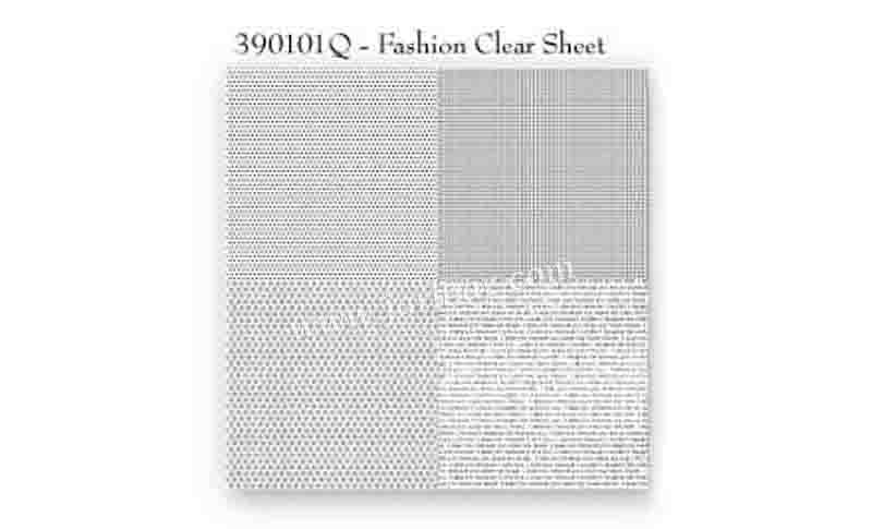 390101Q-Fashion Clear Sheet