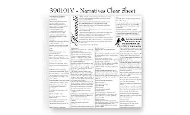 390101V-Narratives Clear Sheet